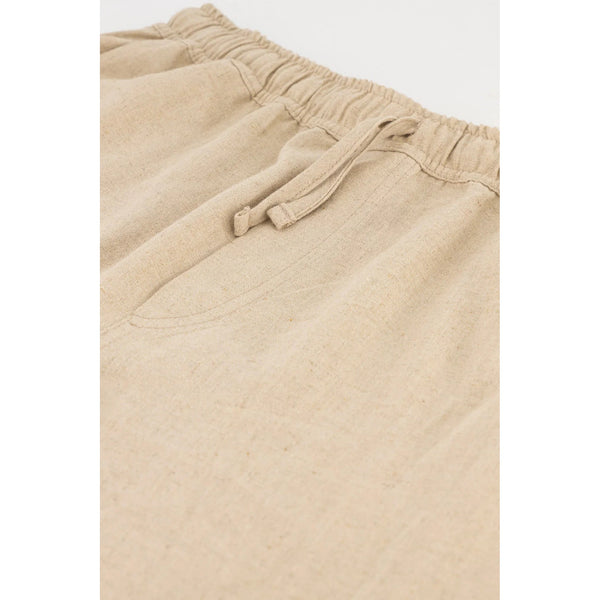 Shorts Linen Viscose | Oatmeal