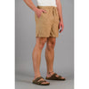 Linen Rayon Shorts | Brown Marle