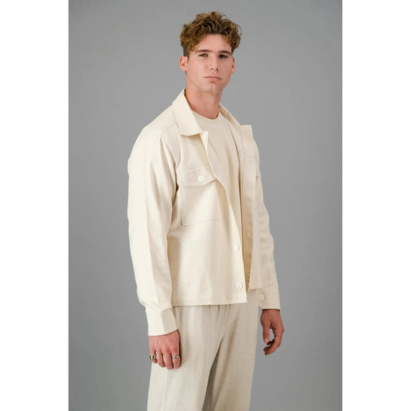 Jean Jacket Corduroy | Cream