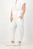 Cove cotton  barrel Pant  | white