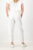 Cove cotton  barrel Pant  | white