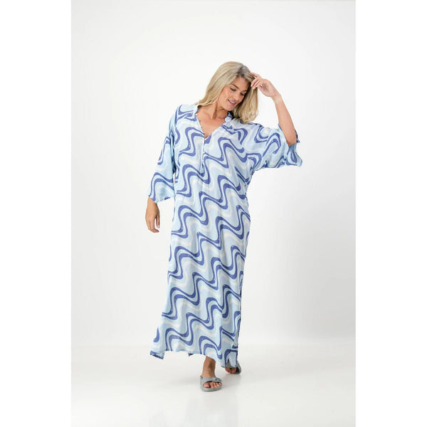 Kat Kaftan | Ocean Wave - Purr Clothing - Just Cruizin