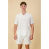 SS Shirt | Linen look off - white - Purr Clothing - Chaos & Calm