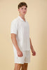SS Shirt | Linen look off - white - Purr Clothing - Chaos & Calm