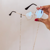 Mini Paperclip Sunglasses Chain