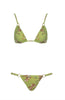 Havana Bikini Top | Pistachio Tiger