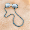 Navy Blue crystal sunglass chain