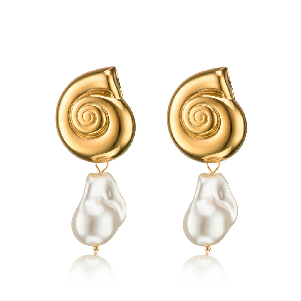 Arial Pearl Statement Earring