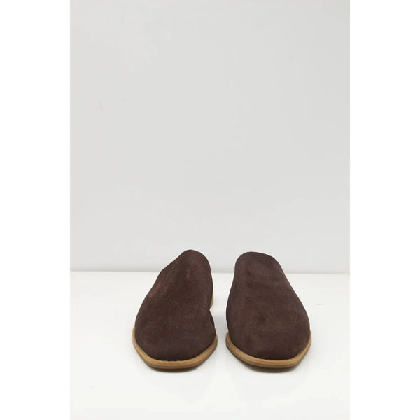 The Presley Mule | Black leather