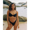 Nila Bikini Bottom | Black - Purr Clothing - Beach Cult