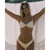 Nila Bikini Bottom | Creme - Purr Clothing - Beach Cult