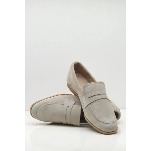 Canal Loafer | Brown suede