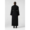 Cocoon Coat | Black Wool - Purr Clothing - Gold Bottom