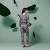 Tiger Jumpsuit | Green Terrazzo