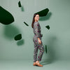 Tiger Jumpsuit | Green Terrazzo