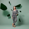 Tiger Jumpsuit | Green Terrazzo