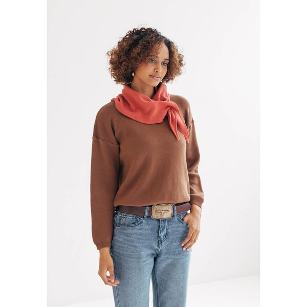 Sasha Cotton Round - Neck Knit - Purr Clothing - Just Cruizin