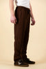 Pants Pull-On Linen  | Chocolate