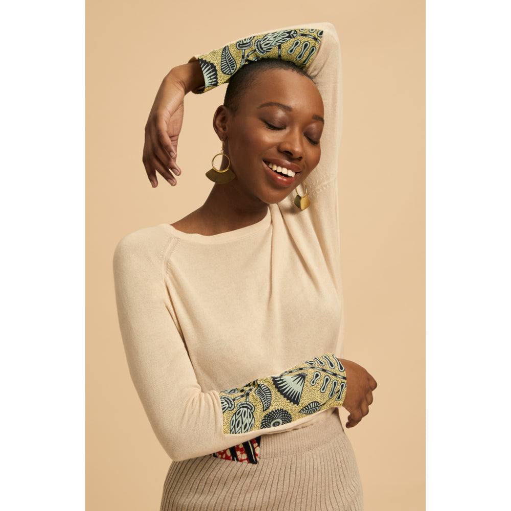 Simbisi Sweater | Sand - Purr Clothing - Millecollines