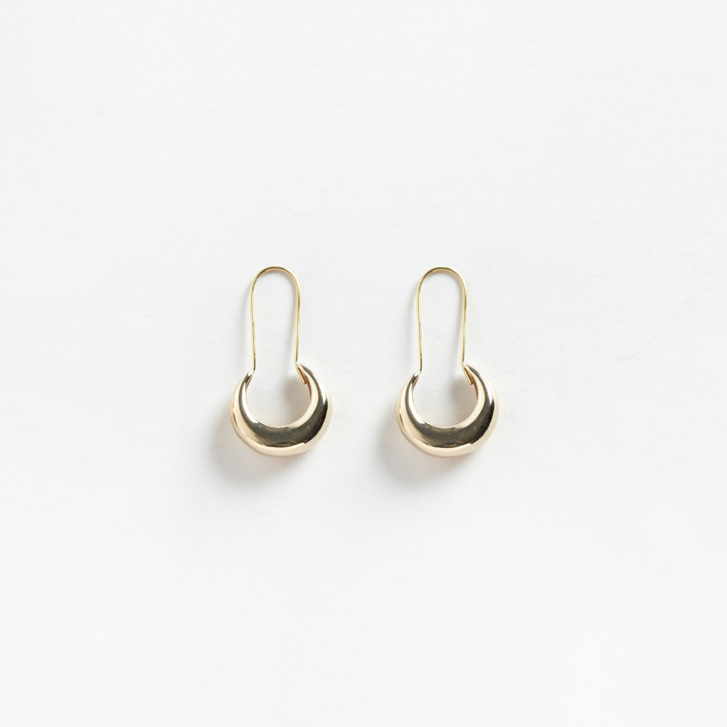 Lua Earrings Gold - Purr Clothing - Pichulik