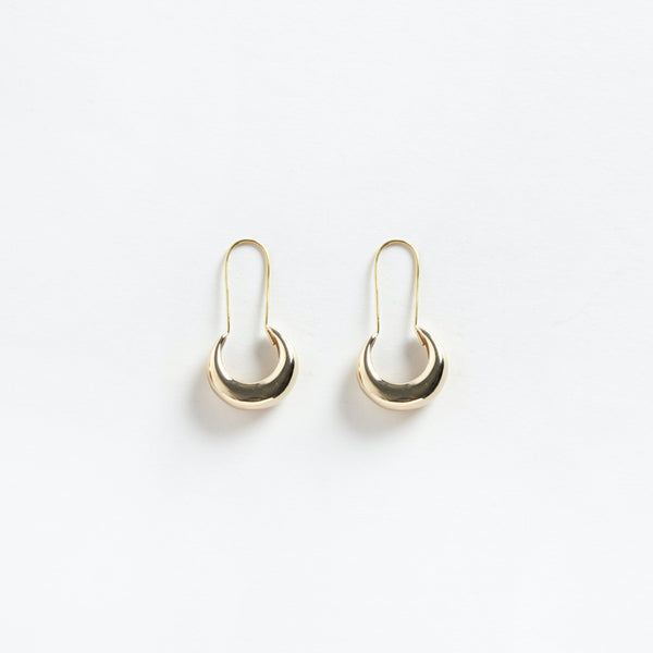 Lua Earrings Gold - Purr Clothing - Pichulik