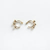 Samba Hoop Earrings Gold - Purr Clothing - Pichulik