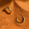 Gilt Eclipse Hoops - Purr Clothing - Raimondo