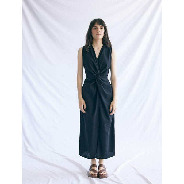 Knot dress sleeveless - Purr Clothing - Lazuli