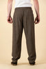 Vintage Wool Blend Pant | Choc